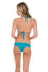Luli Fama Cosita Buena Reversible Zig-zag Knotted Cut Out Triangle Top